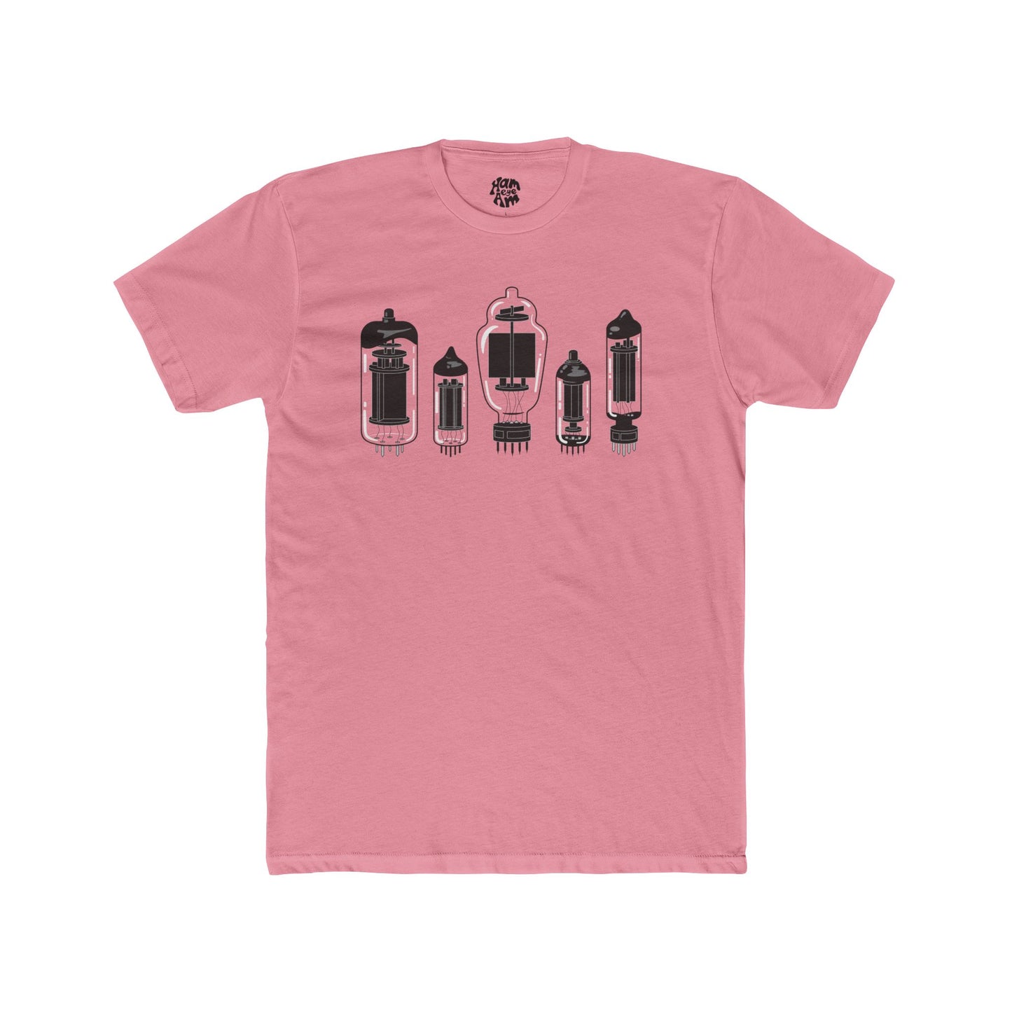 Vacuum Tube Set Unisex Cotton Crew Tee