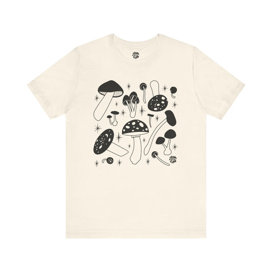 Magical Mushrooms Unisex Jersey Short Sleeve Tee