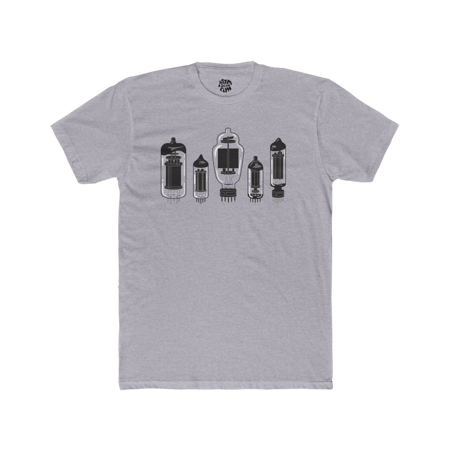 Vacuum Tube Set Unisex Cotton Crew Tee