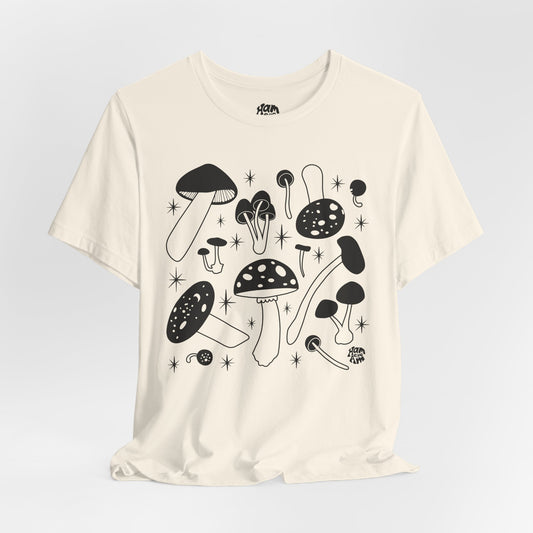 Magical Mushrooms Unisex Jersey Short Sleeve Tee