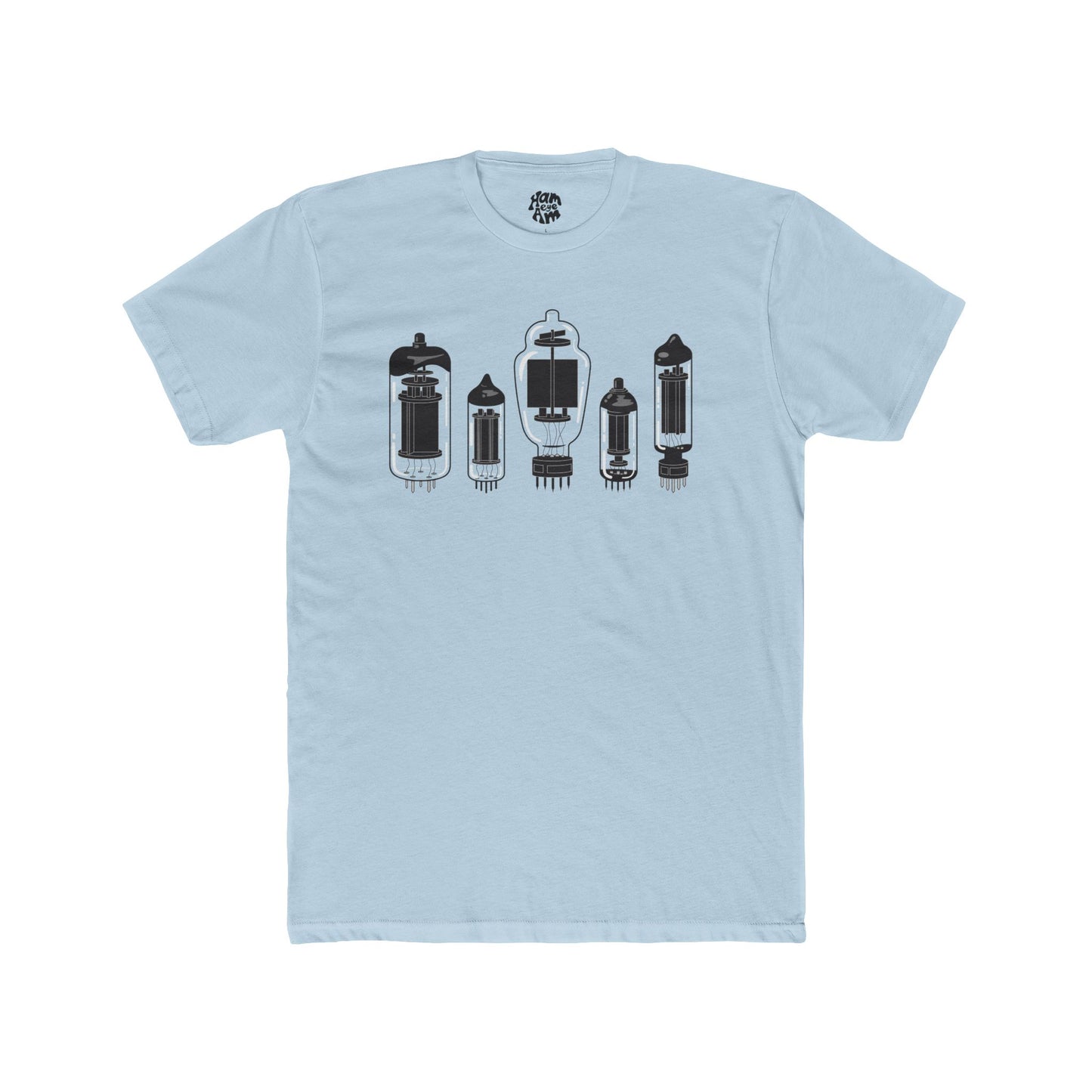 Vacuum Tube Set Unisex Cotton Crew Tee