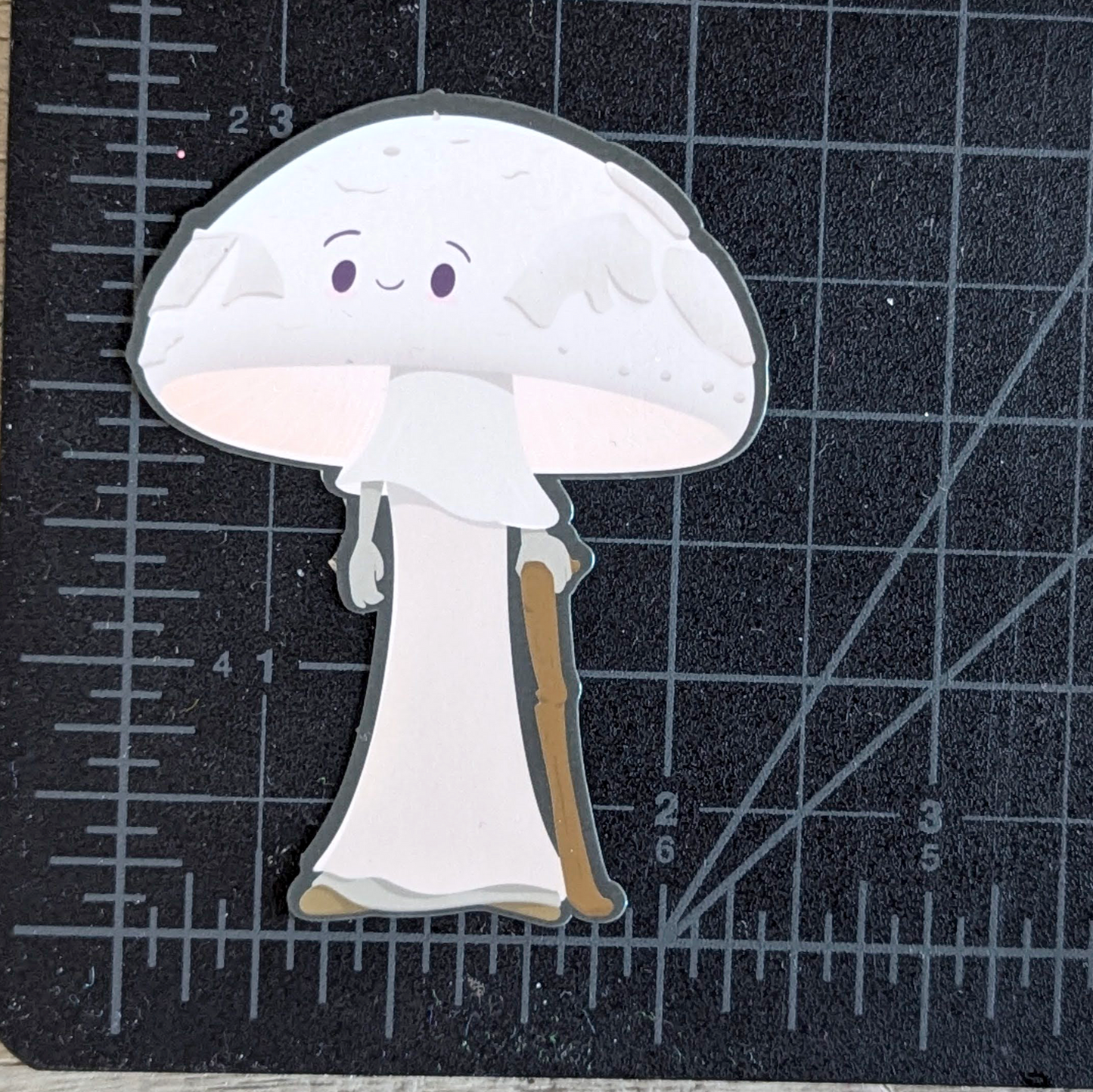 Explorer Mushroom Vinyl Sticker