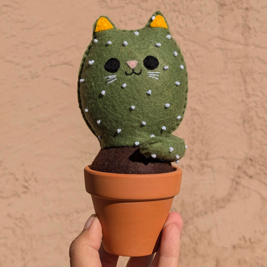 Cat Cactus - Olive