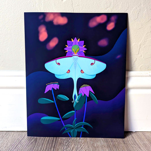Luna Moth Art Print