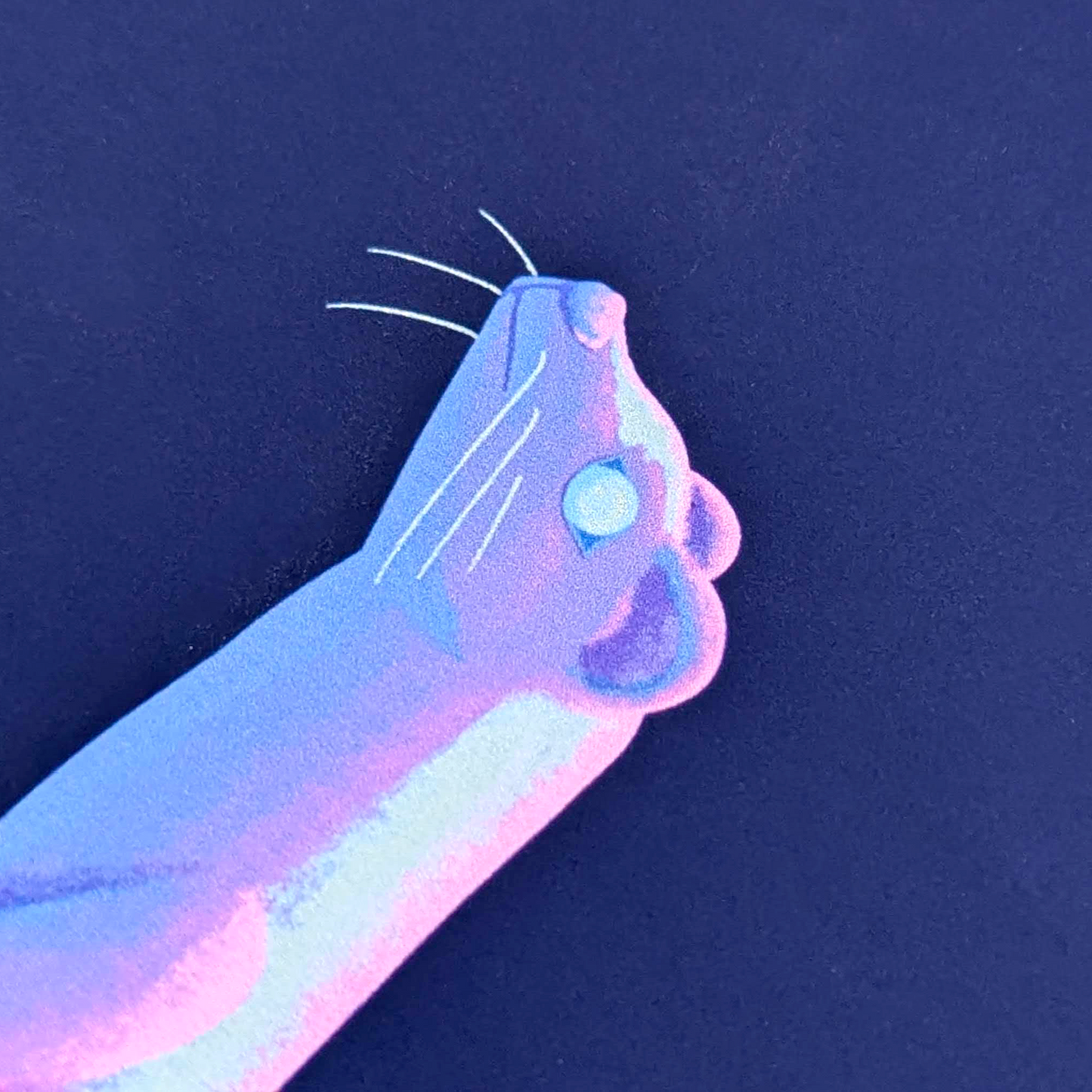 Mystical Skunk 8x8 Art Print