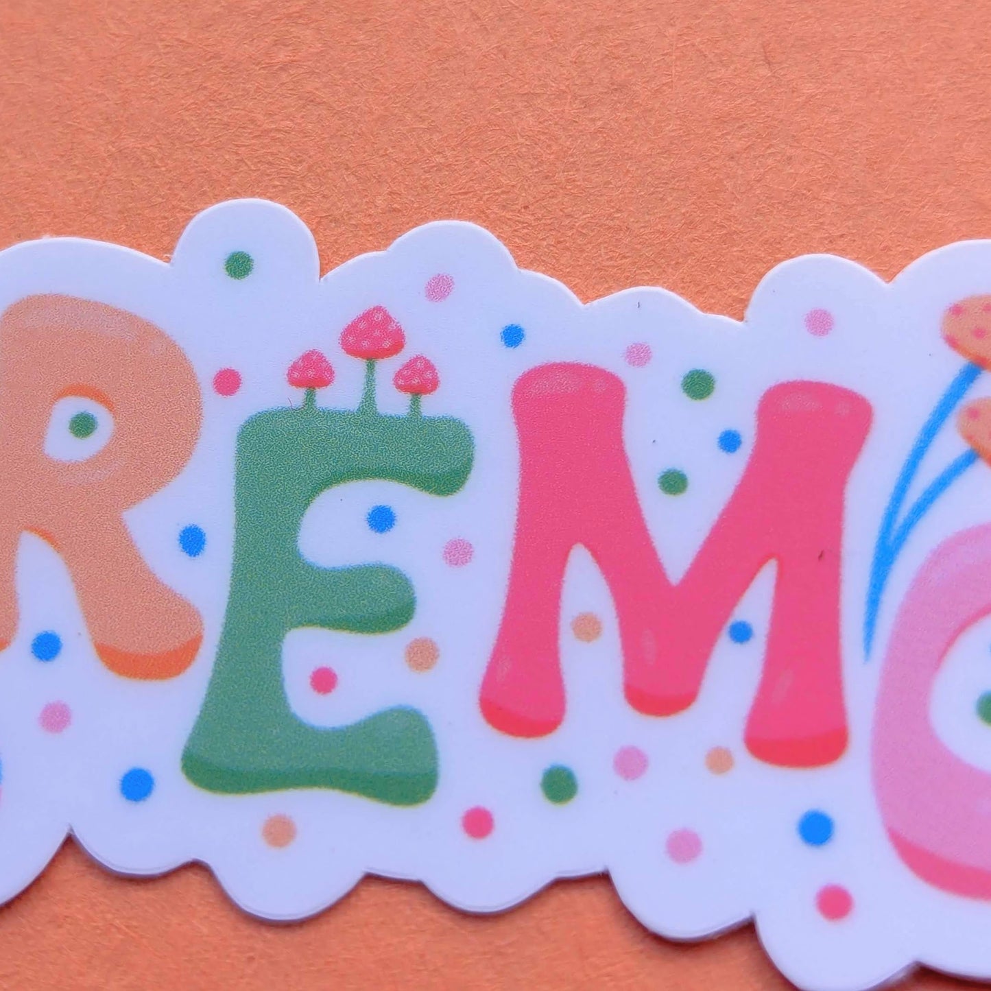 Fremont City Sticker - Mushroom Design