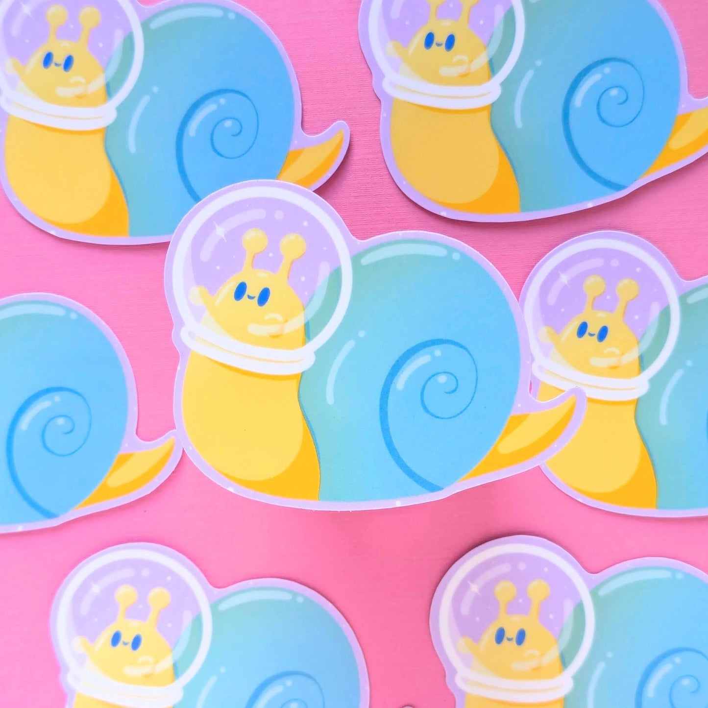 Space Snail Vinyl Sticker