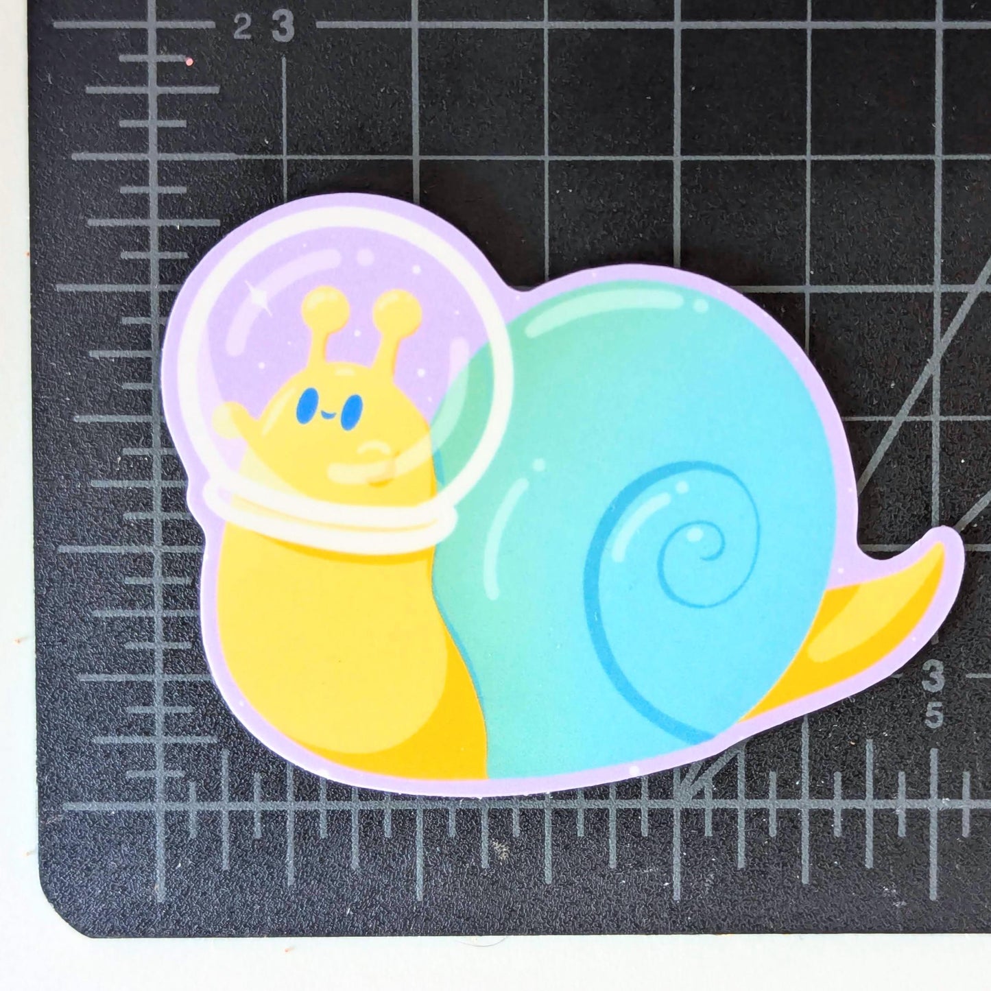 Space Snail Vinyl Sticker