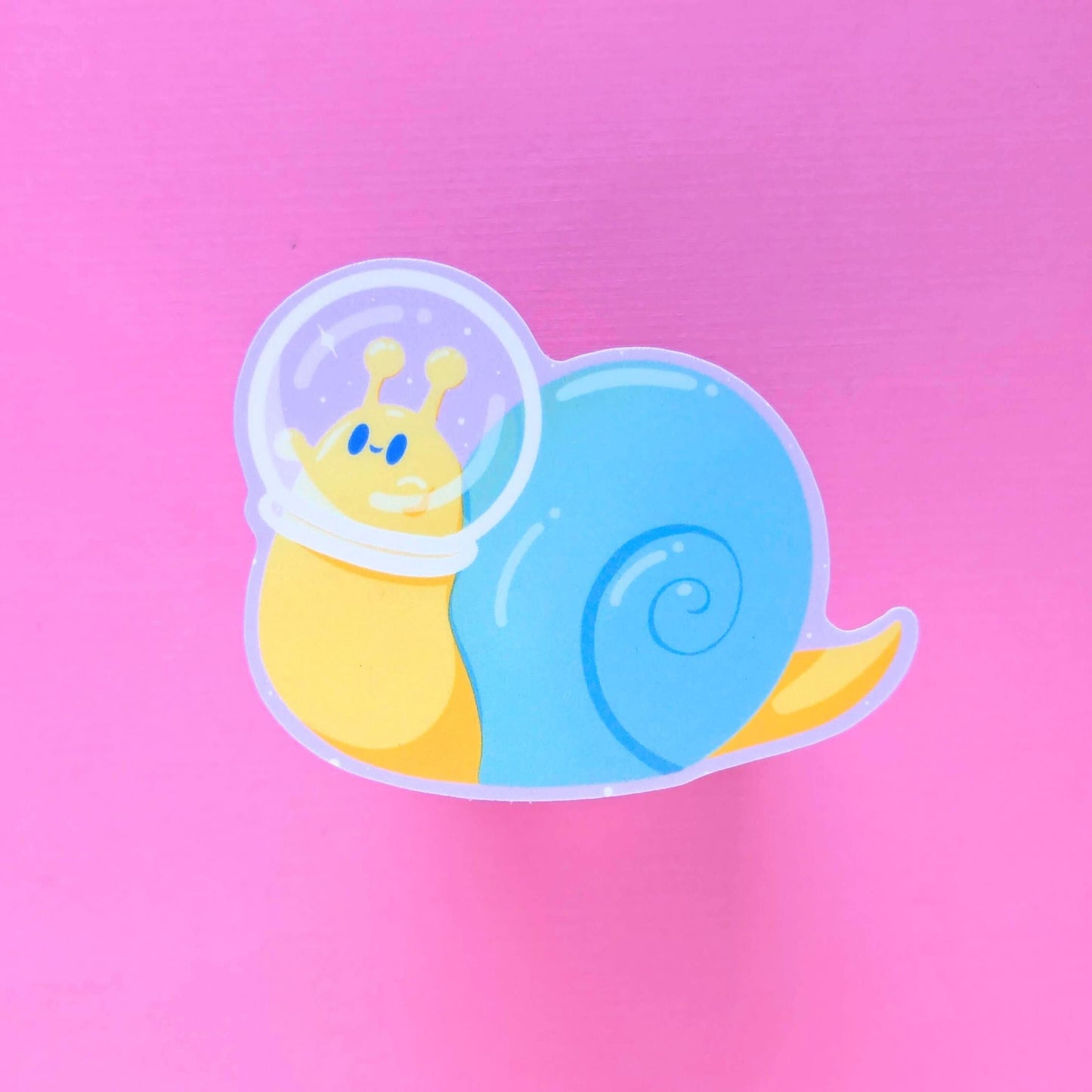 Space Snail Vinyl Sticker