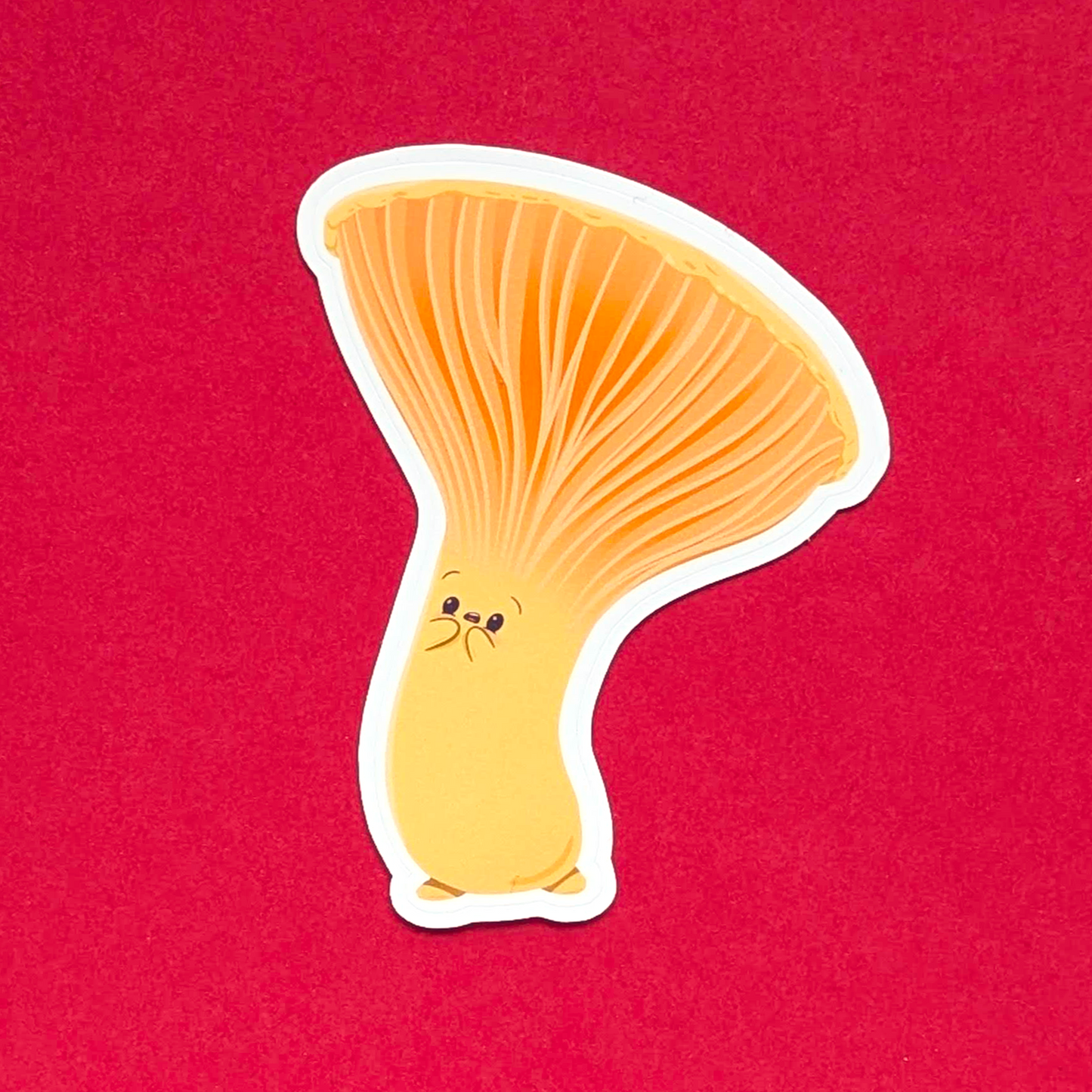 Scared Chanterelle Mushroom