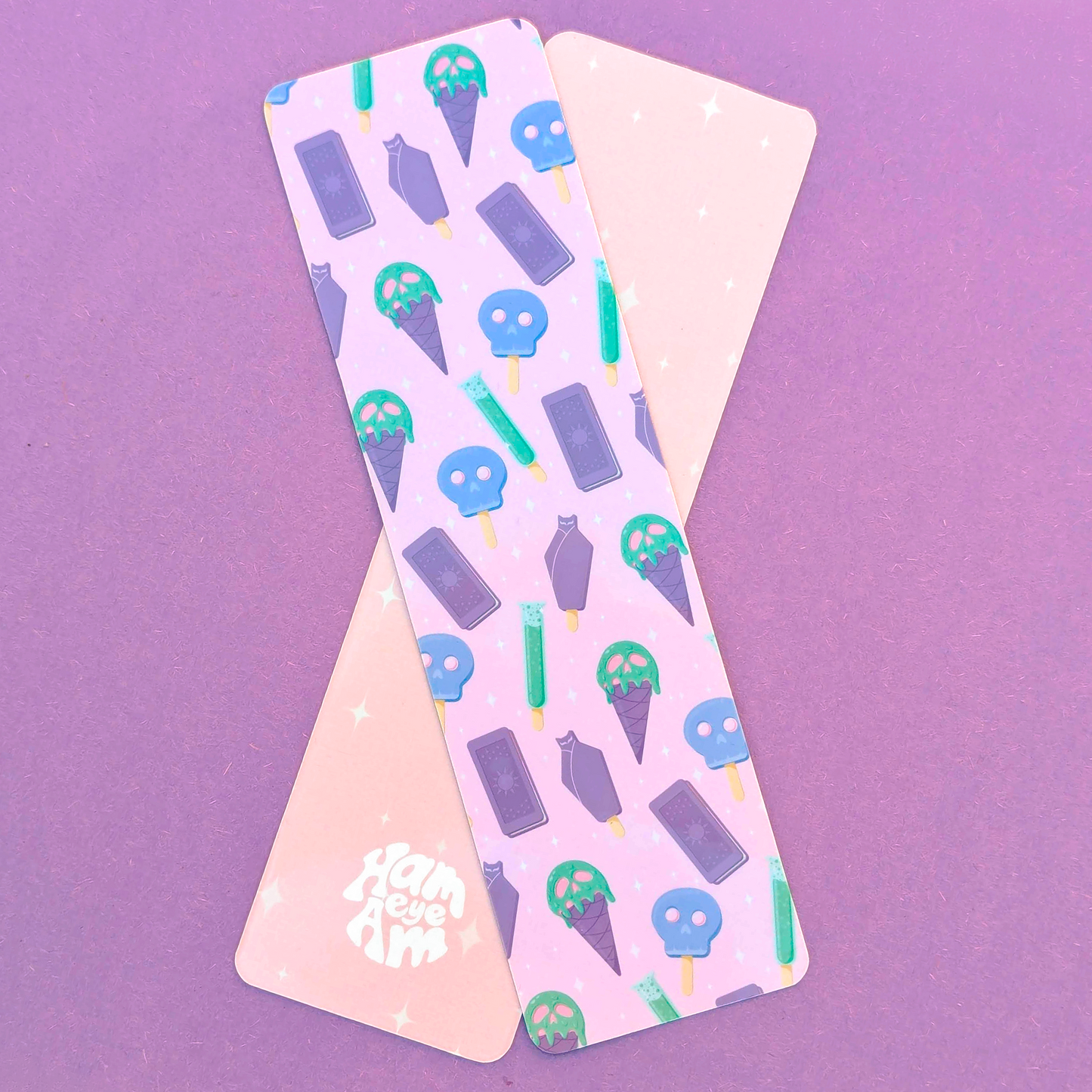 Pastel Goth Ice Cream Truck Bookmark