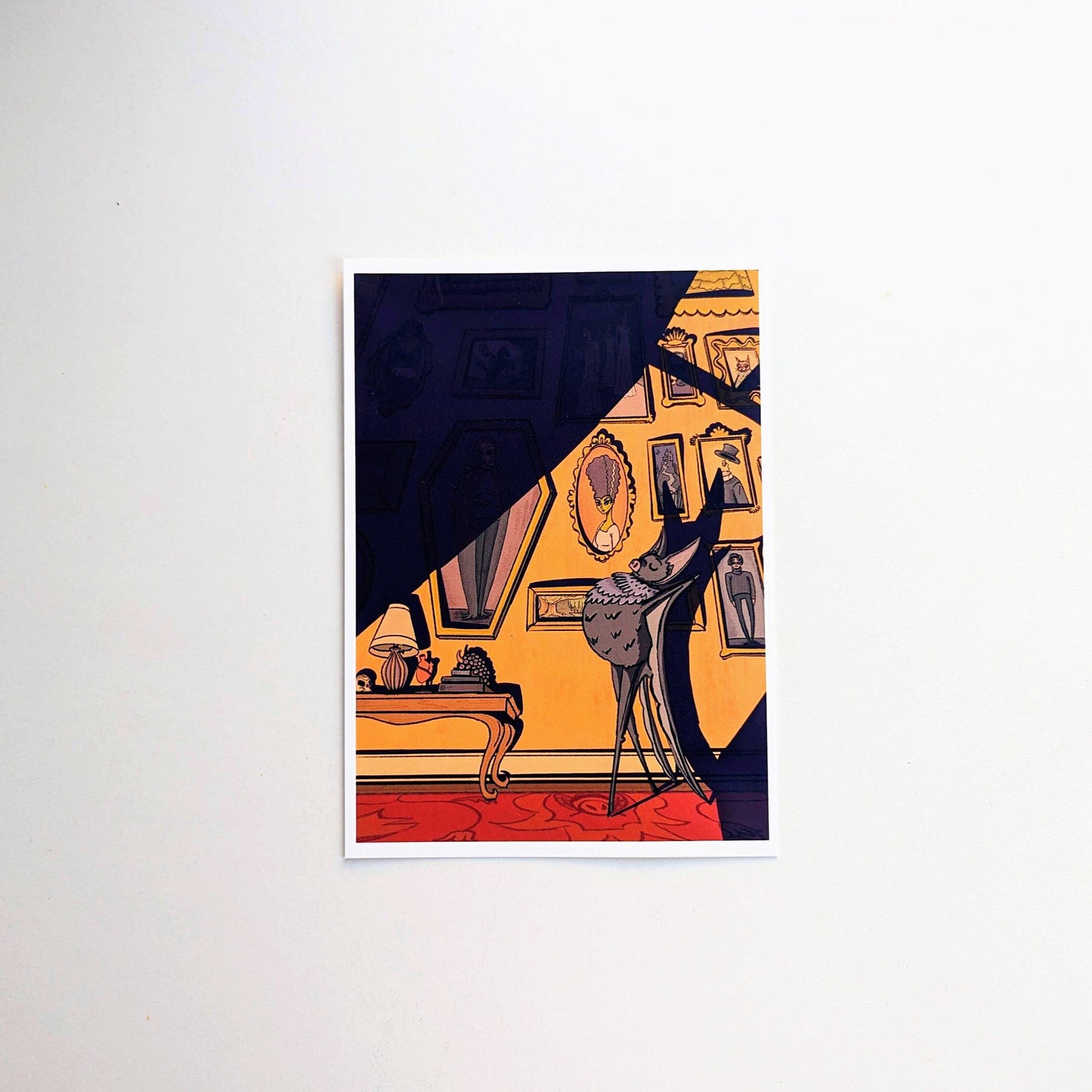 Sassy Vampire Bat Wall Art