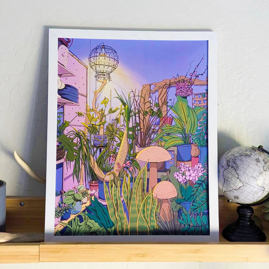 Plant Store At Night