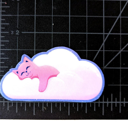 Dreamy Cat Vinyl Sticker