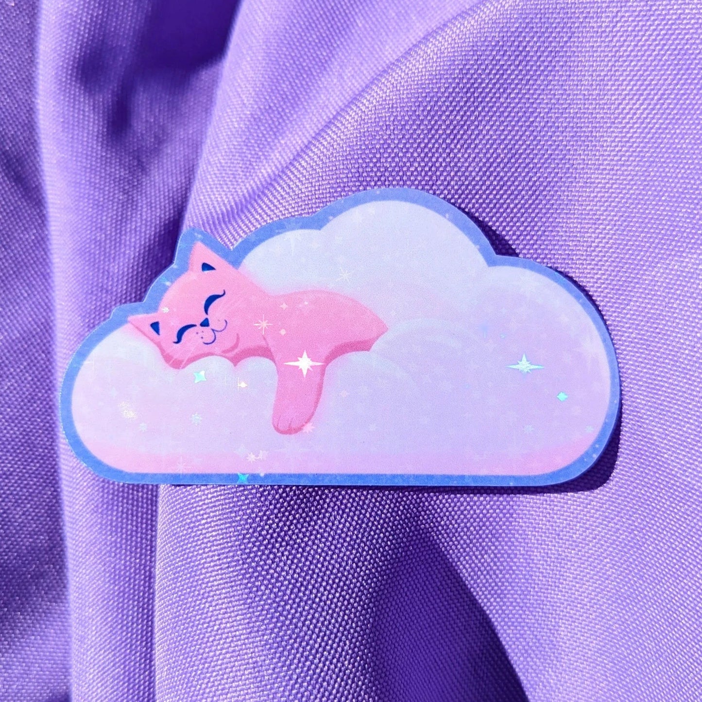Dreamy Cat Vinyl Sticker