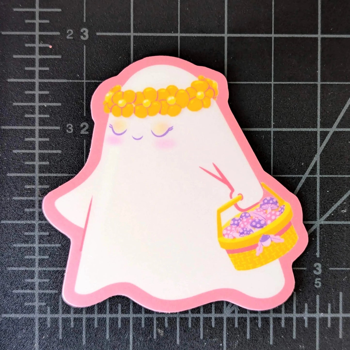 Boho Ghost Vinyl Sticker