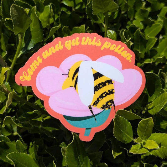 Come and Get this Pollen Sticker