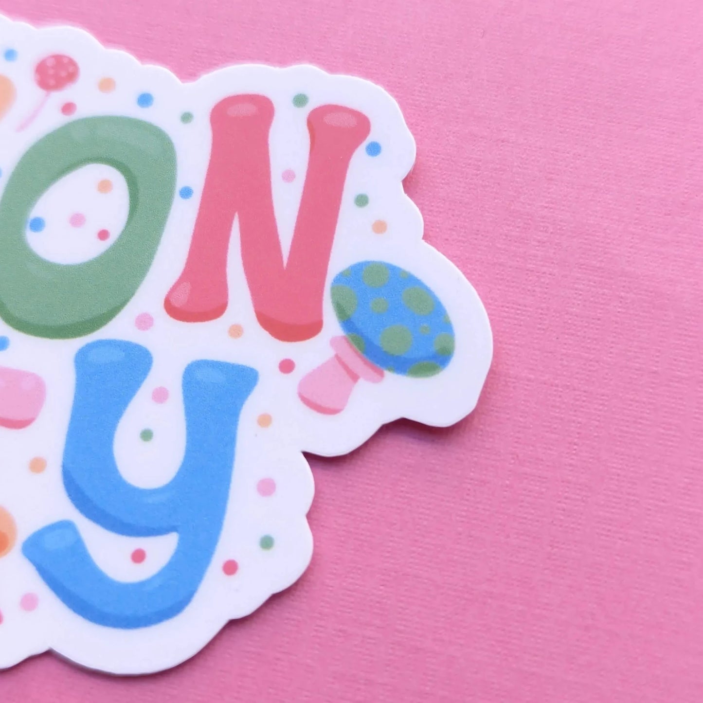 Union City Vinyl Sticker - Mushroom Design