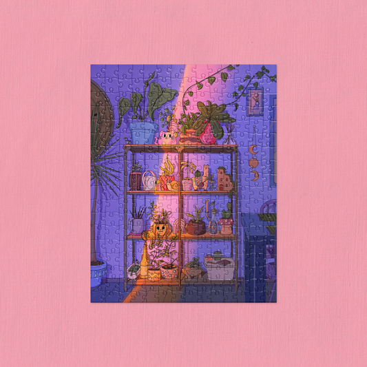 Indoor Garden During Magic Hour -  252 Piece Puzzle