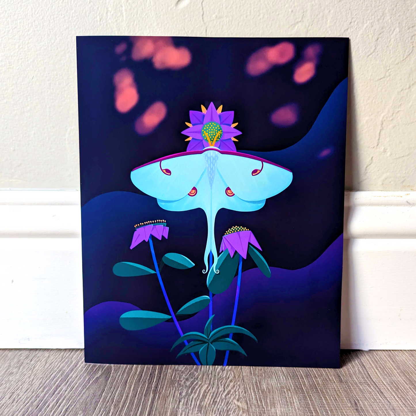 Luna Moth Art Print