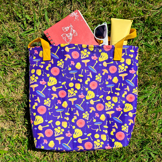Wild Mushrooms Tote Bag