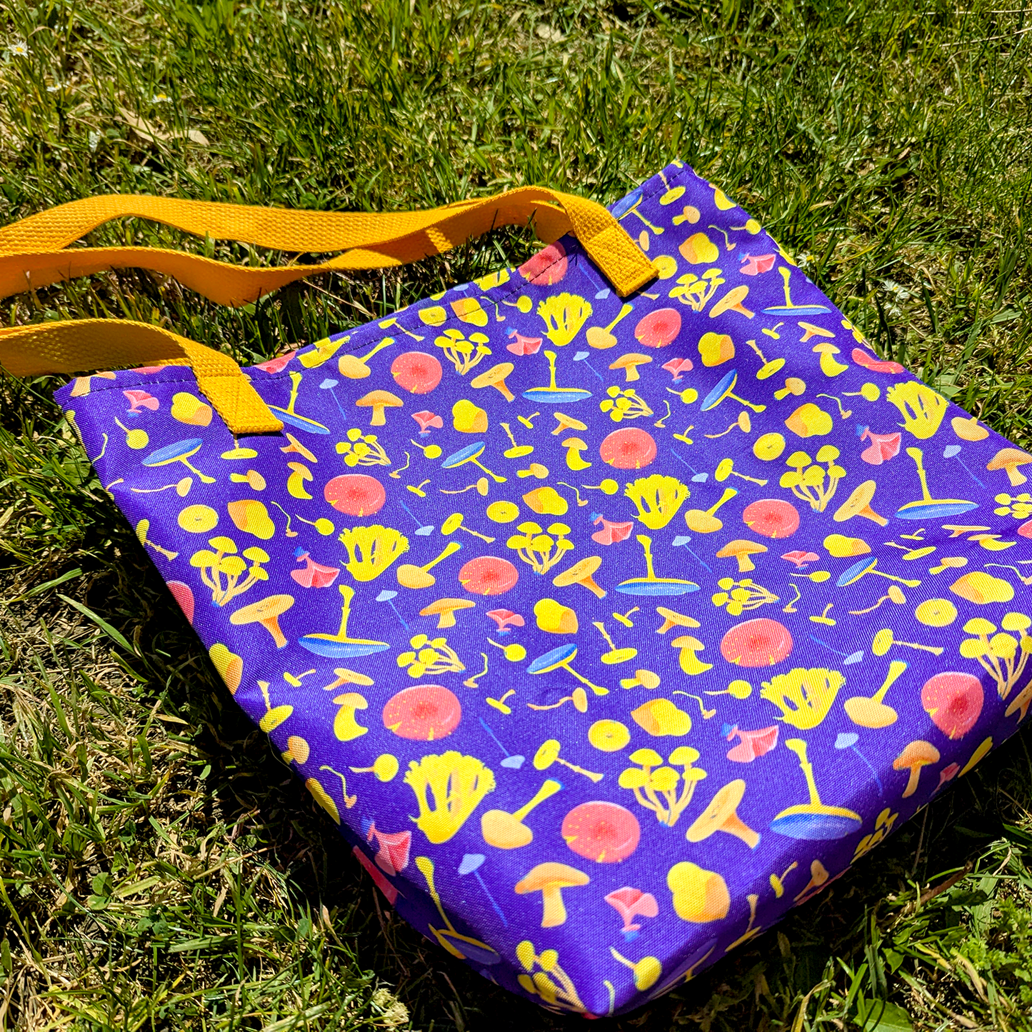 Wild Mushrooms Tote Bag