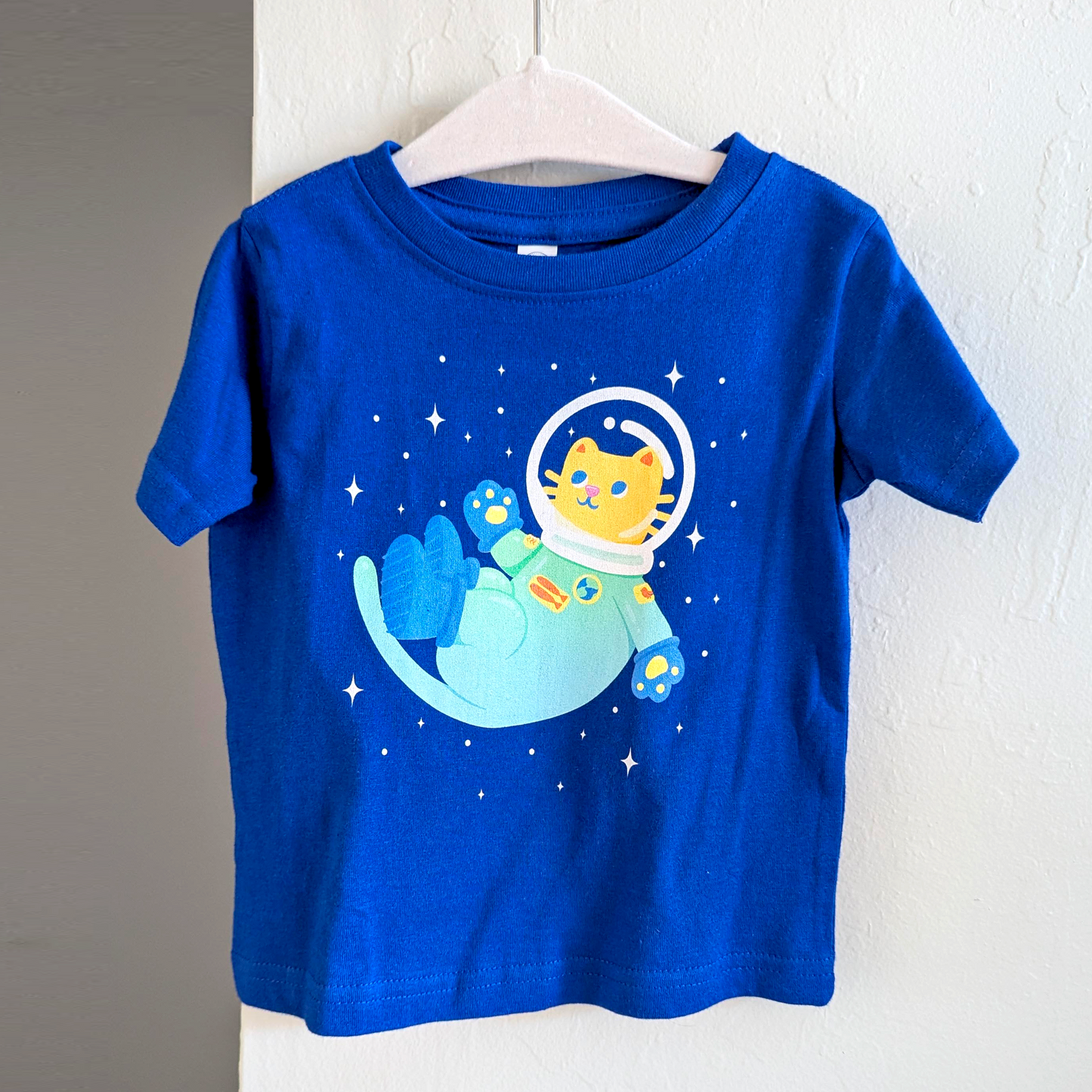 Space Cat Baby jersey t-shirt