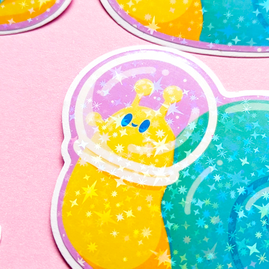 Space Snail Vinyl Sticker