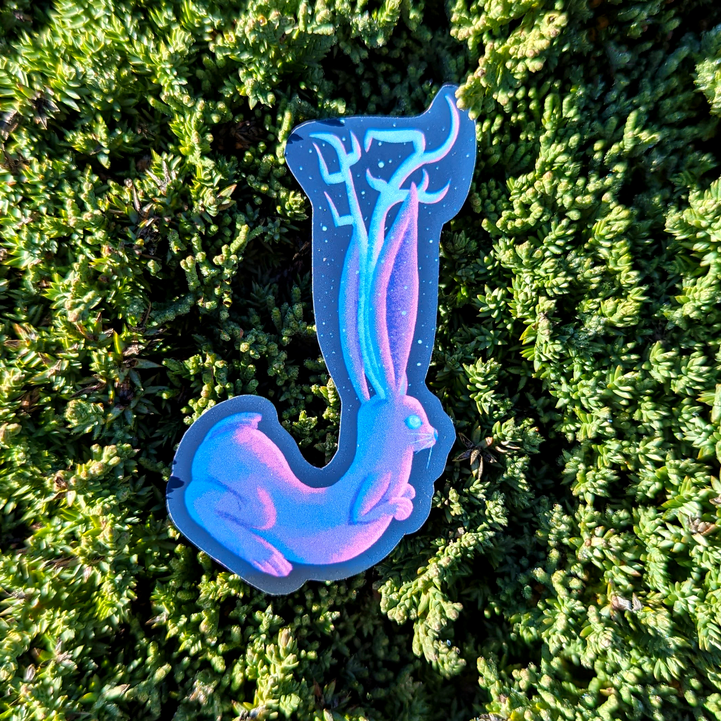 Magical Jackalope Vinyl Sticker