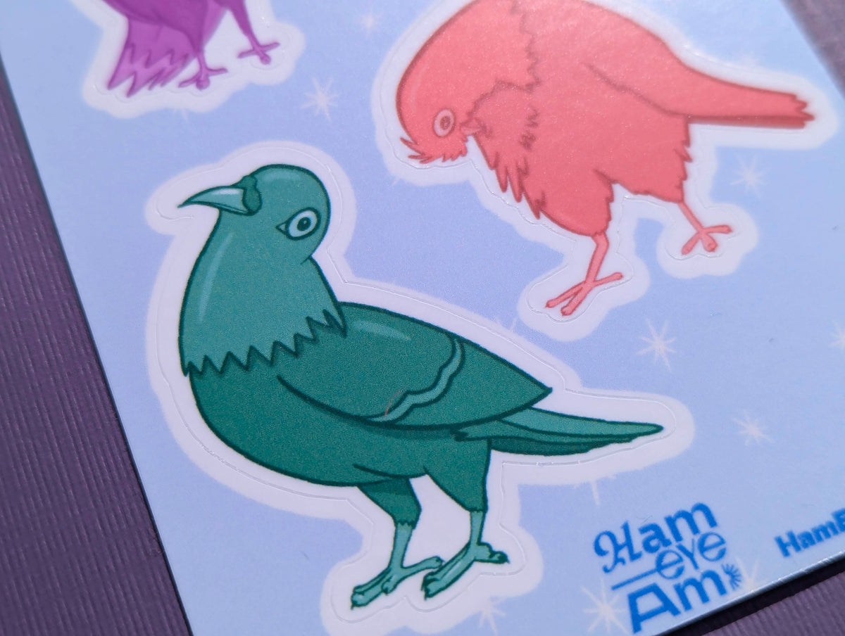 Pigeon Sticker Sheet