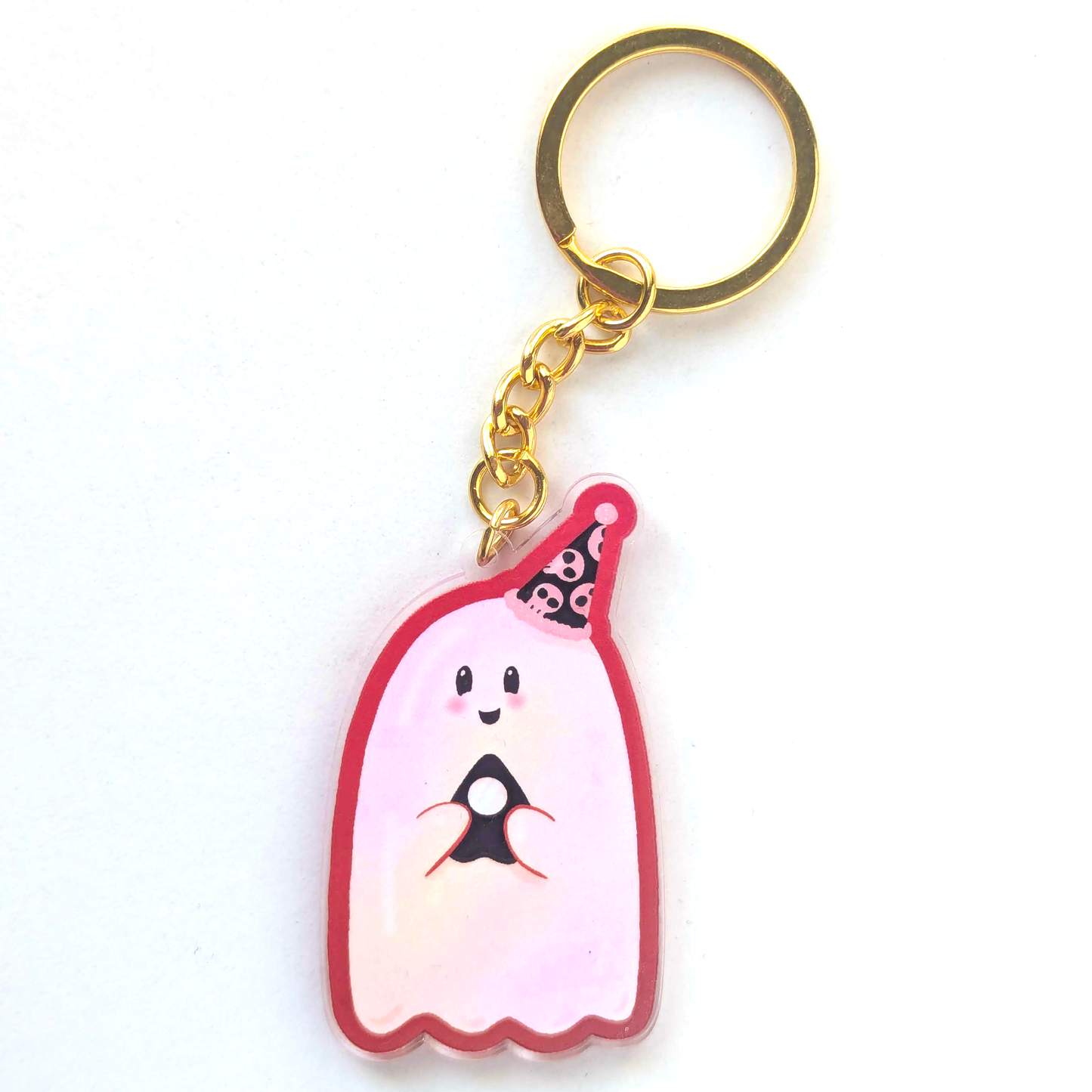 Party Ghost 100% Recycled Keychain