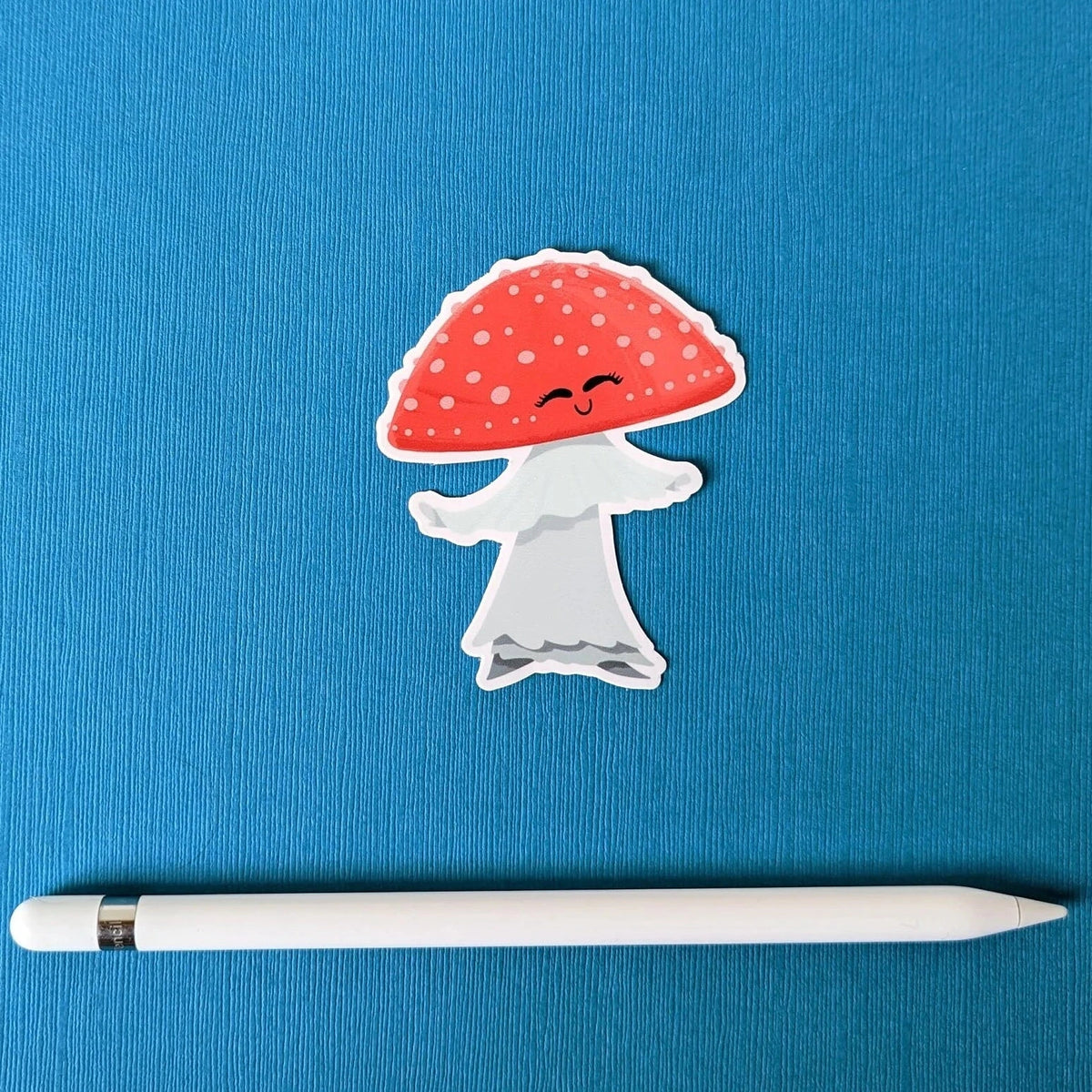 Dancing Mushroom Vinyl Sticker