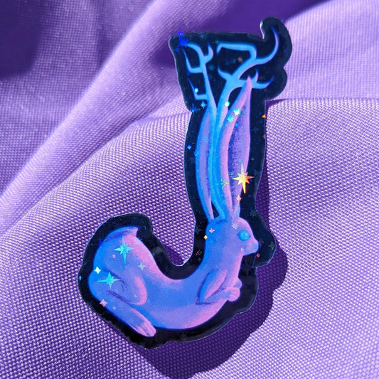 Magical Jackalope Vinyl Sticker